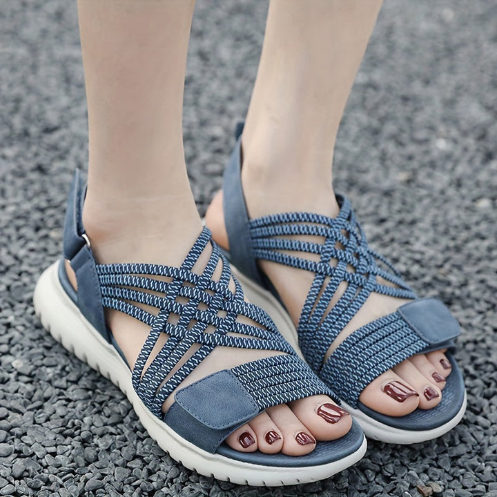 Soline | Sportlich-elegante Sandalen mit hohem Absatz