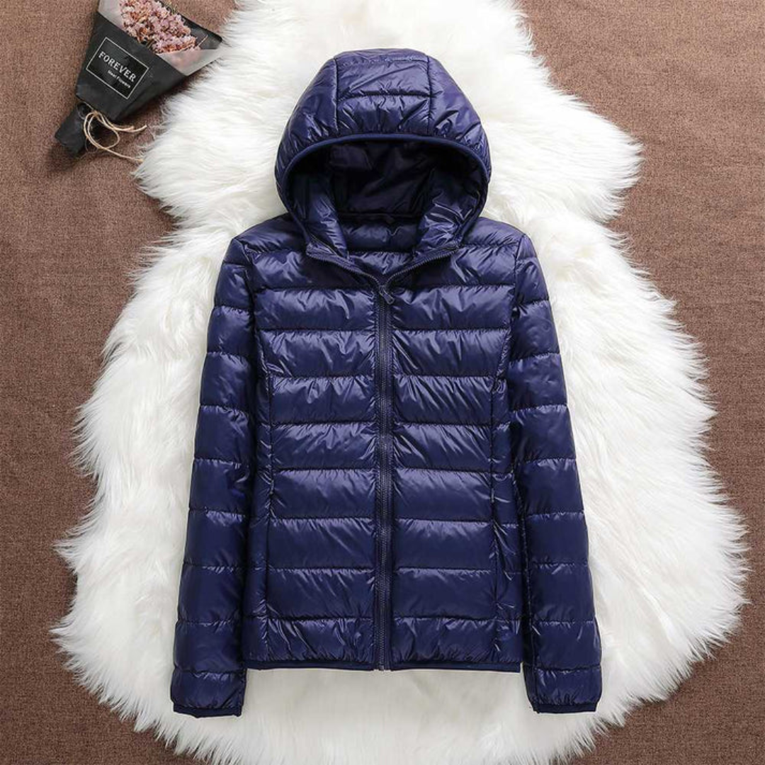 METTA ÜBERGANGS-POLSTERTE JACKE | NAVY BLAU