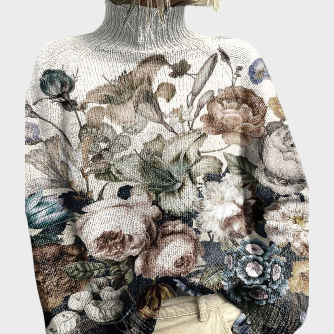 Susana - Künstlerischer Strickpullover