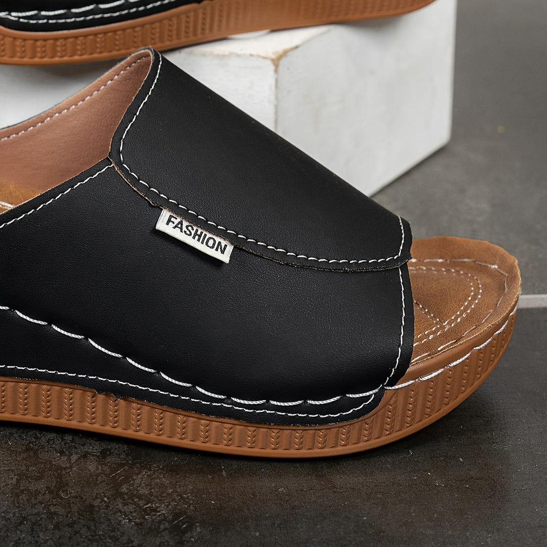 Isabelle | Komfortable Keil-Mules