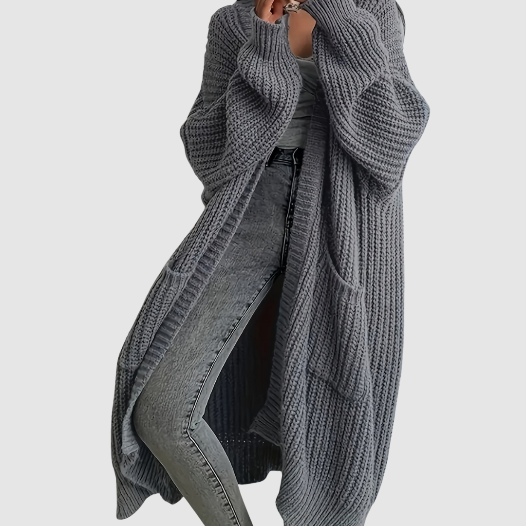 Marie – Bequemer langer Cardigan