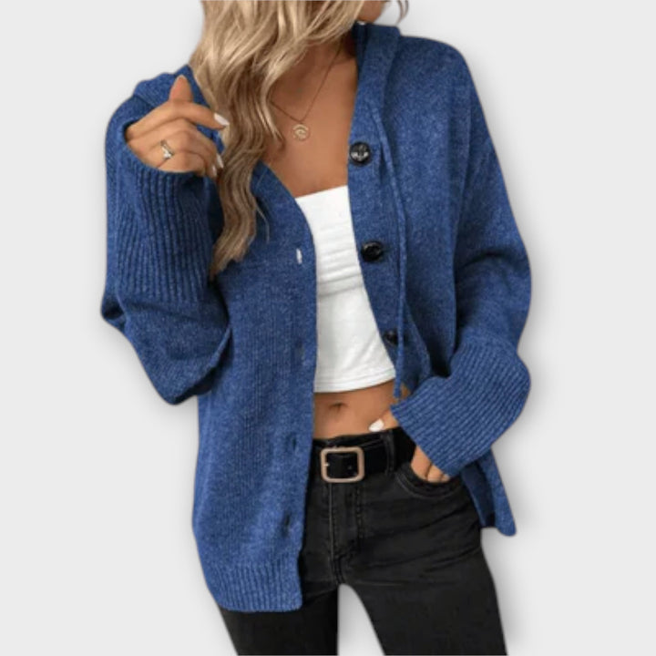 Brittan - Strickpullover mit Knöpfen