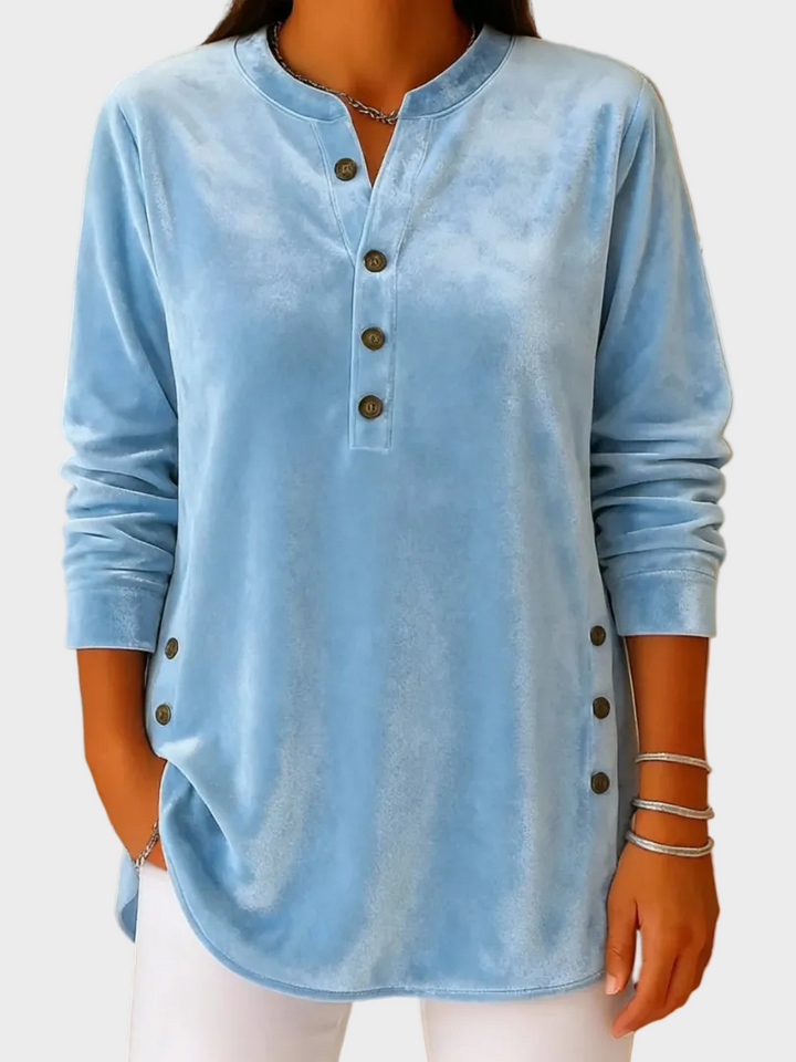Meredith - Klassischer Pullover mit Rundhalsausschnitt
