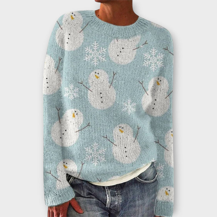 Simone - Warmer Pullover für Weihnachten
