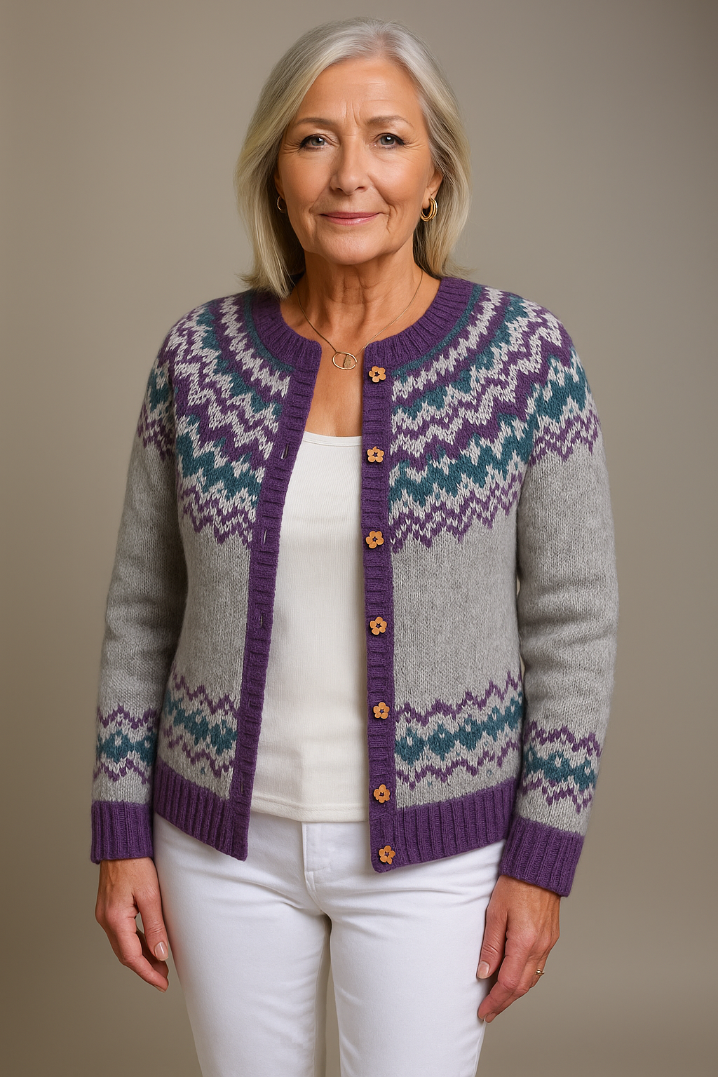 NAOMI | VINTAGE STRICK CARDIGAN
