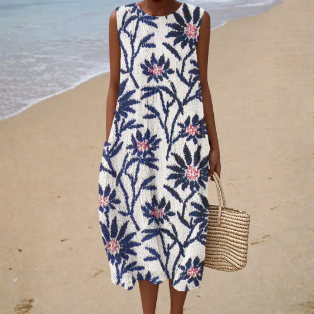 Marlene | Bequemes ärmelloses Sommerkleid