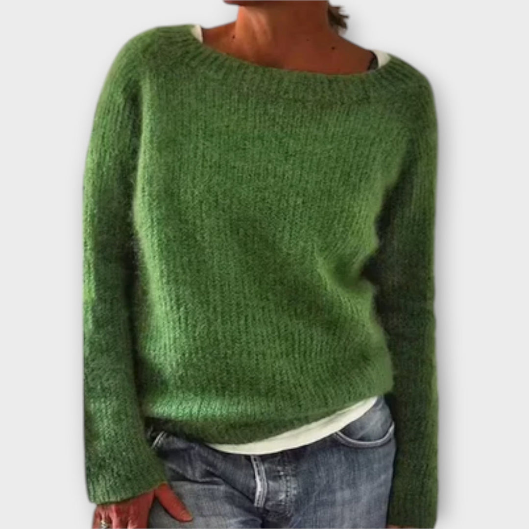Regine – einheitlicher Strickpullover
