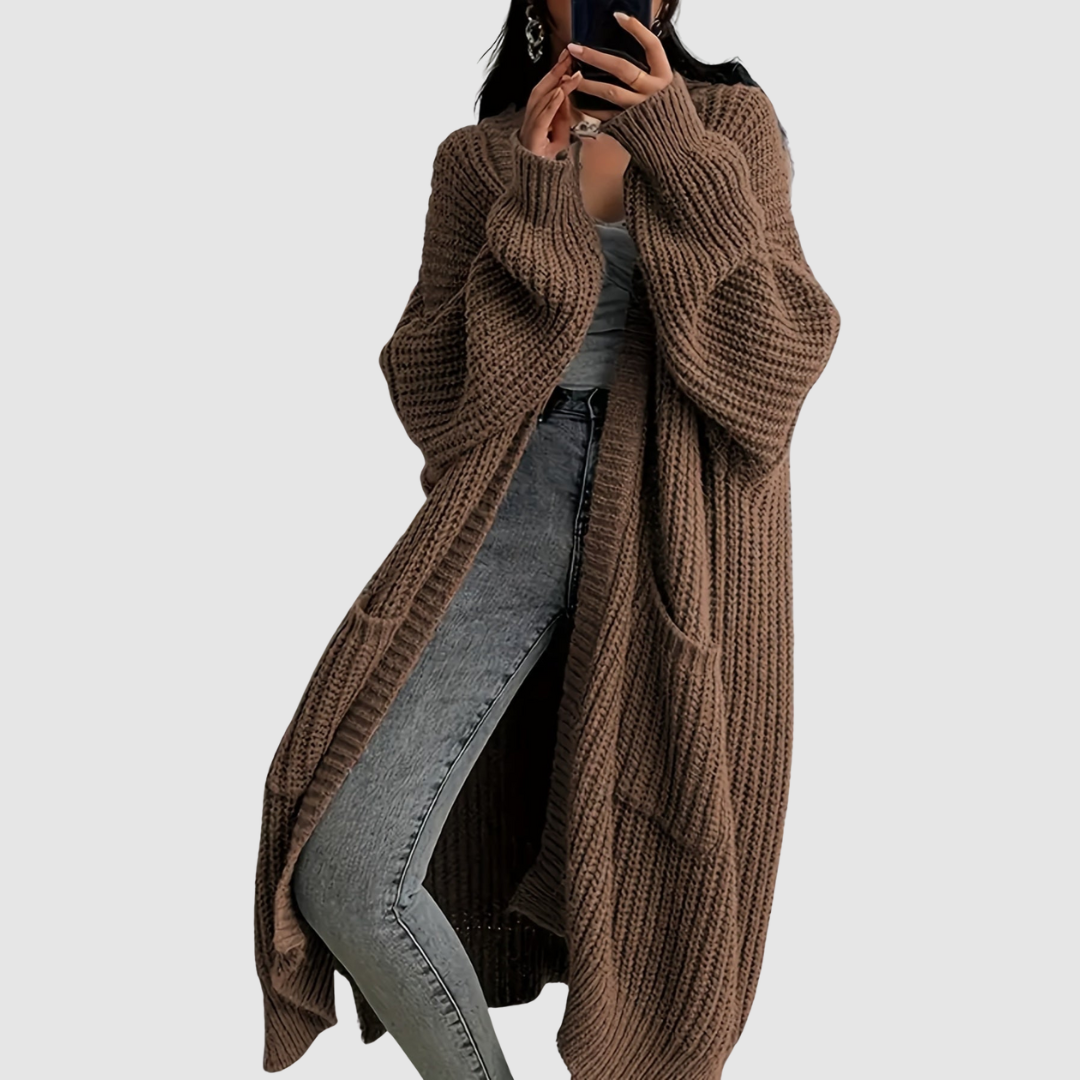 Marie – Bequemer langer Cardigan