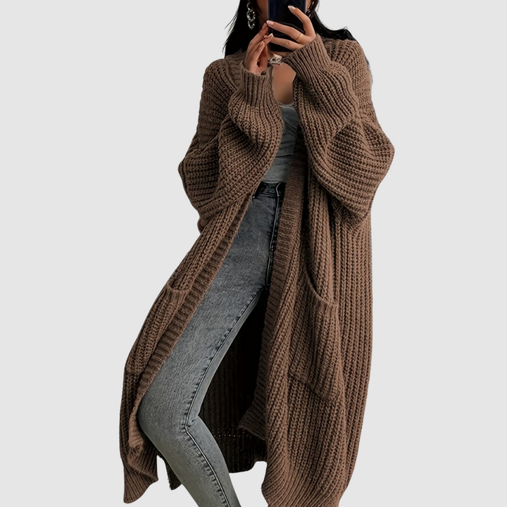 Marie – Bequemer langer Cardigan