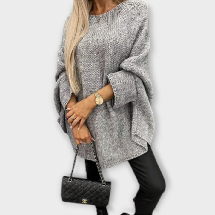 Isabelle - Stylischer Damenpullover mit Rundhalsausschnitt