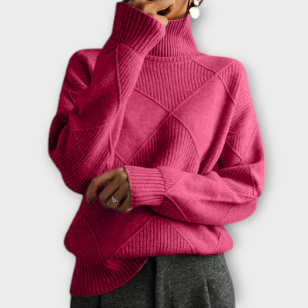 Melanie - Bequemer Rollkragenpullover