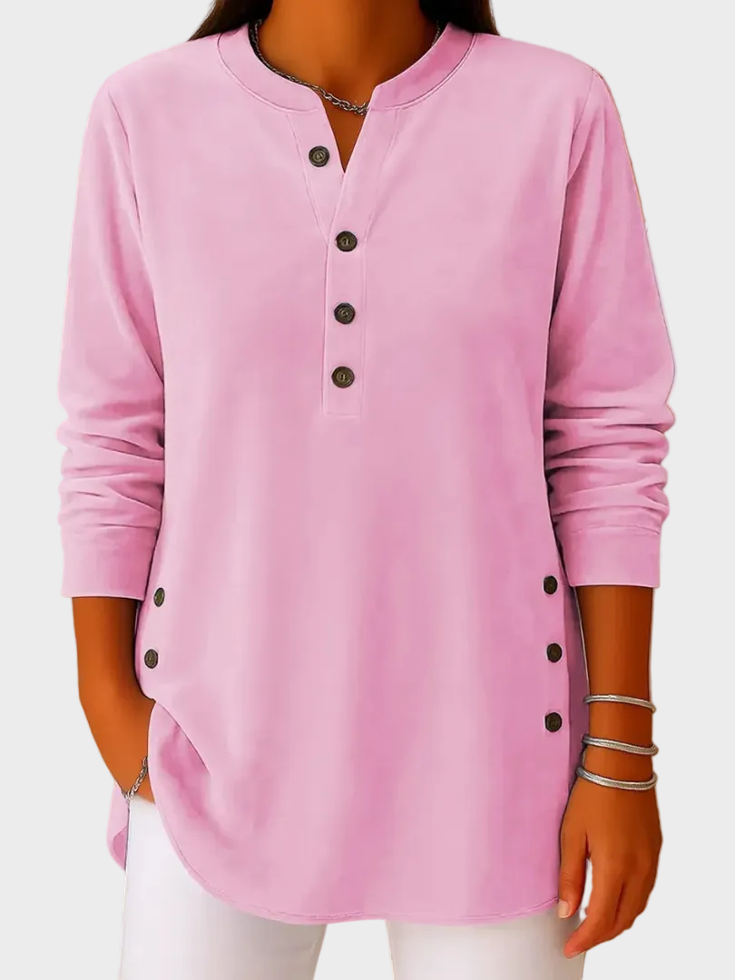 Meredith - Klassischer Pullover mit Rundhalsausschnitt