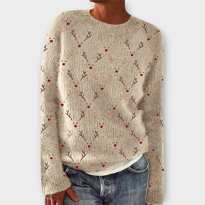Simone - Warmer Pullover für Weihnachten