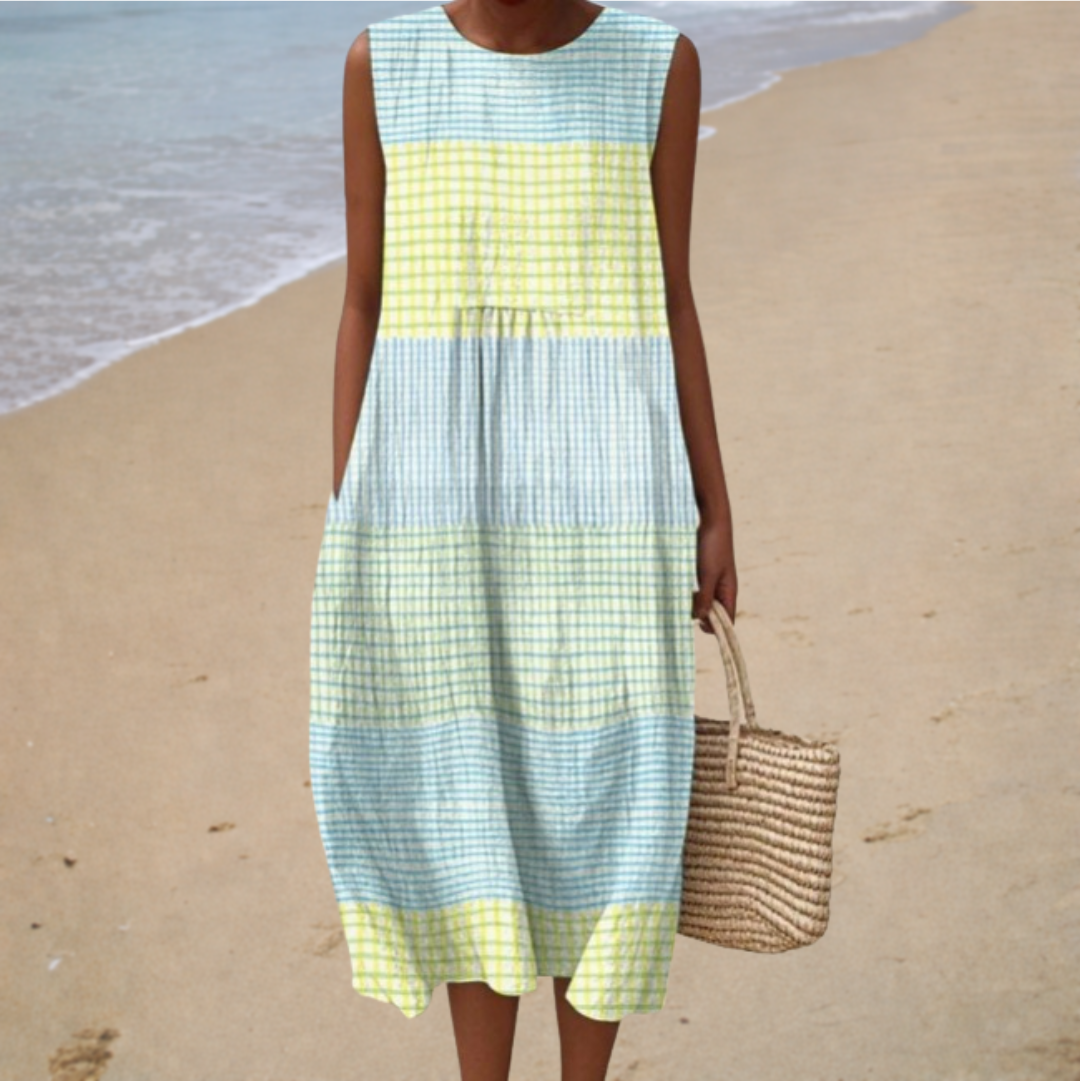 Theresa | Bequemes ärmelloses Sommerkleid