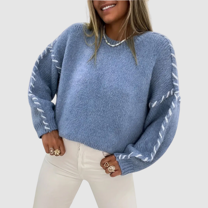 Nela - Bequeme Bluse mit langen Ärmeln