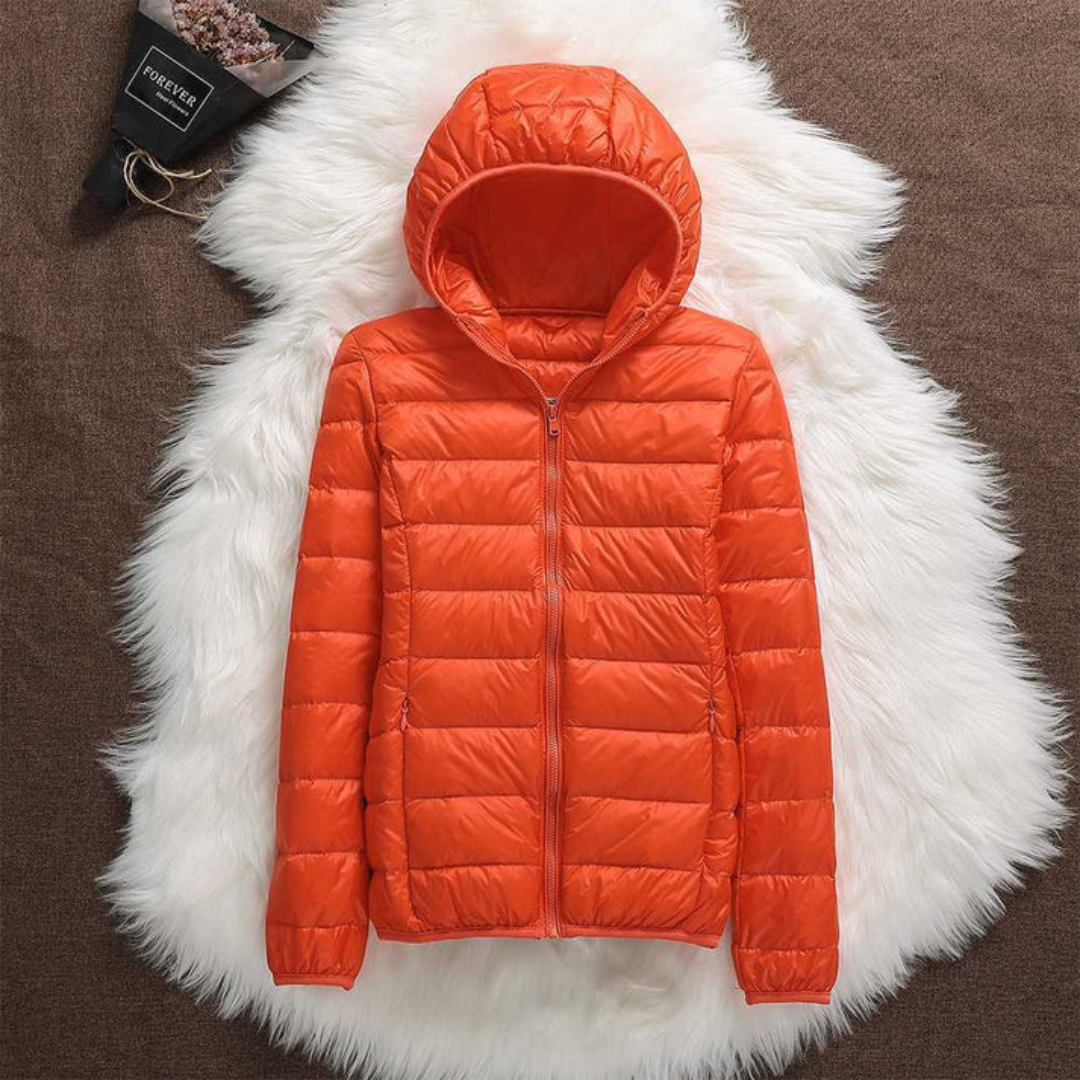 METTA ÜBERGANGSPOLSTERTE JACKE | ORANGE