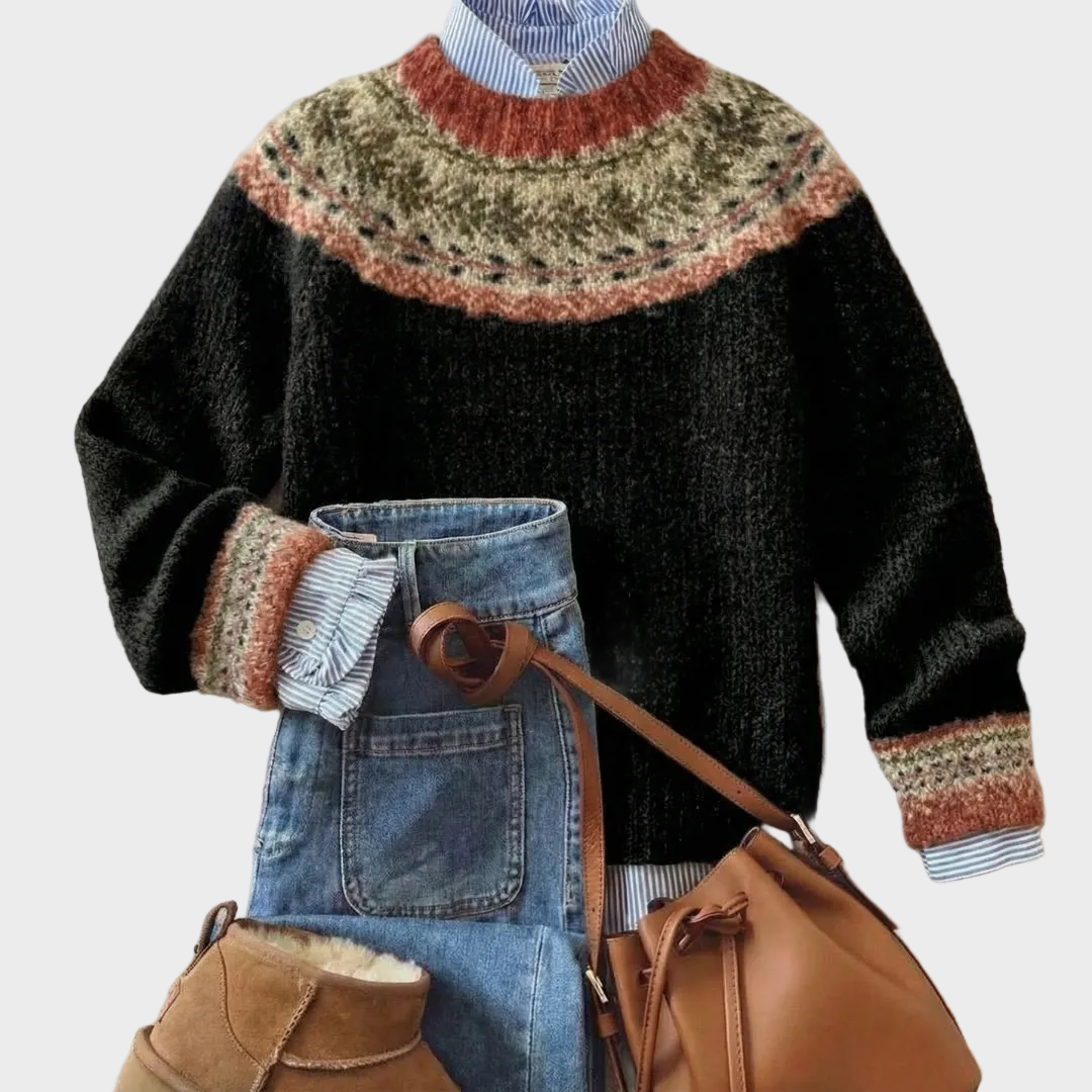 Eleanor - Nordic Erbe Gestrickter Pullover