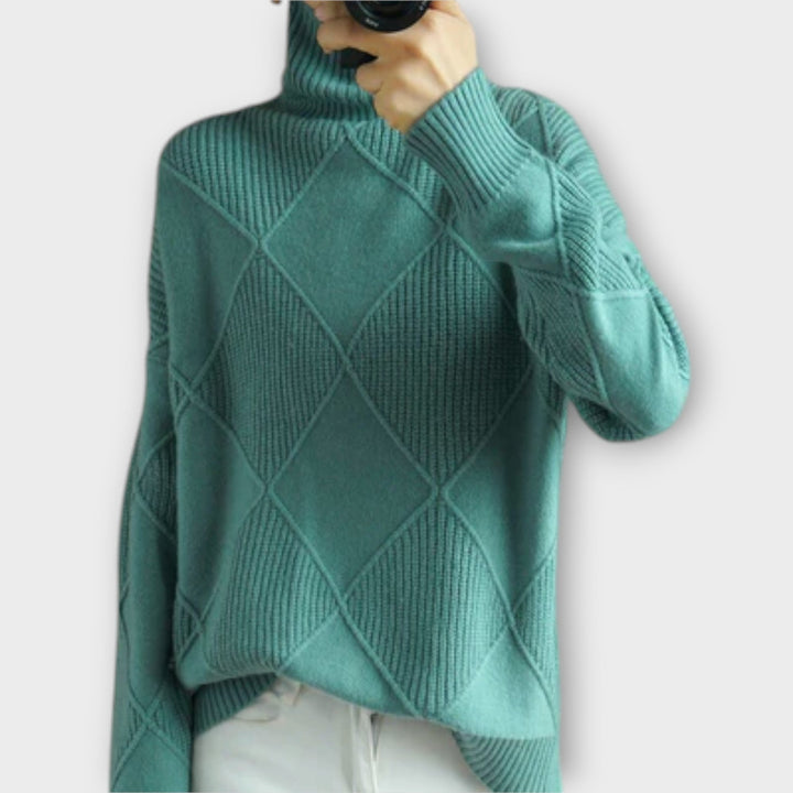 Melanie - Bequemer Rollkragenpullover