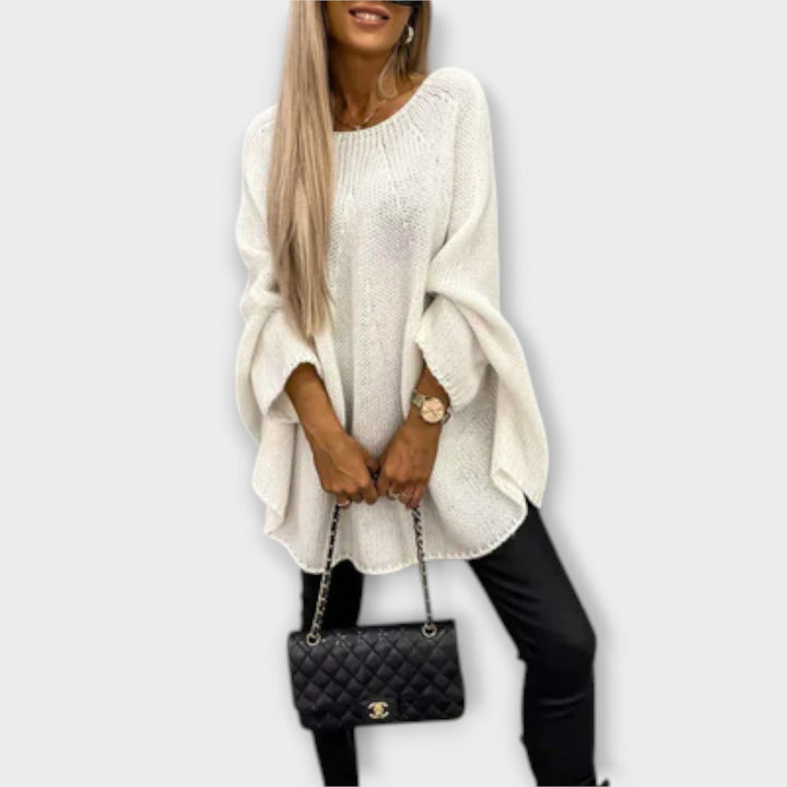 Isabelle - Stylischer Damenpullover mit Rundhalsausschnitt
