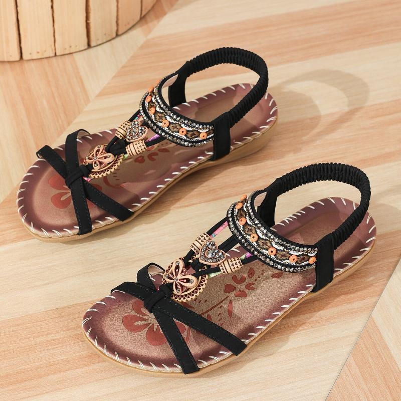 Flora | Sandalen Stil Ibiza, die Komfort und Eleganz vereinen