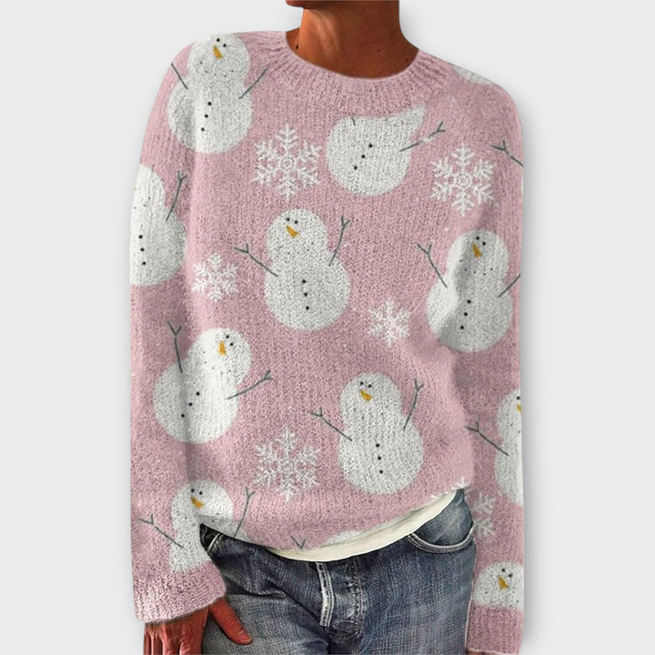 Simone - Warmer Pullover für Weihnachten