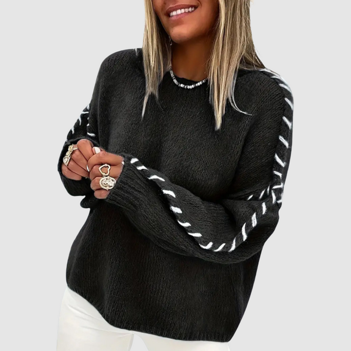 Nela - Bequeme Bluse mit langen Ärmeln