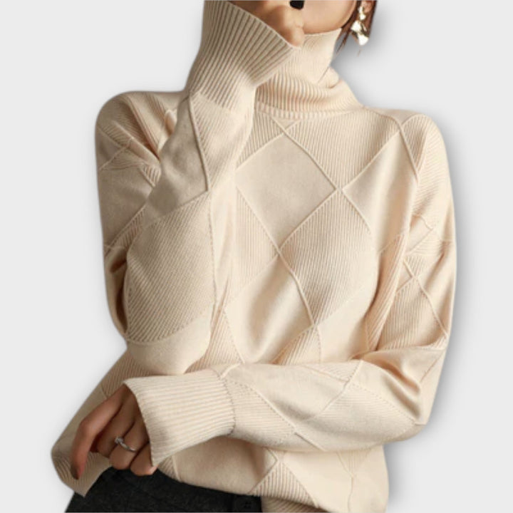 Melanie - Bequemer Rollkragenpullover