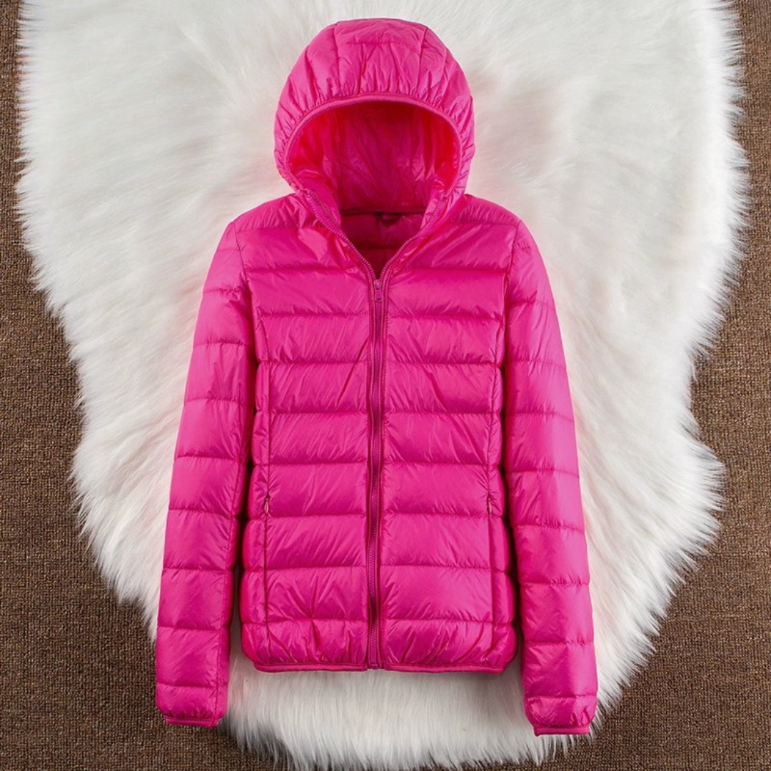 METTA ÜBERGANGS-POLSTERTE JACKE | HEIßE PINK