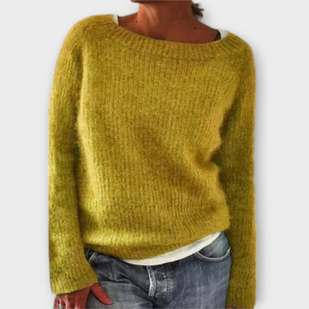Regine – einheitlicher Strickpullover