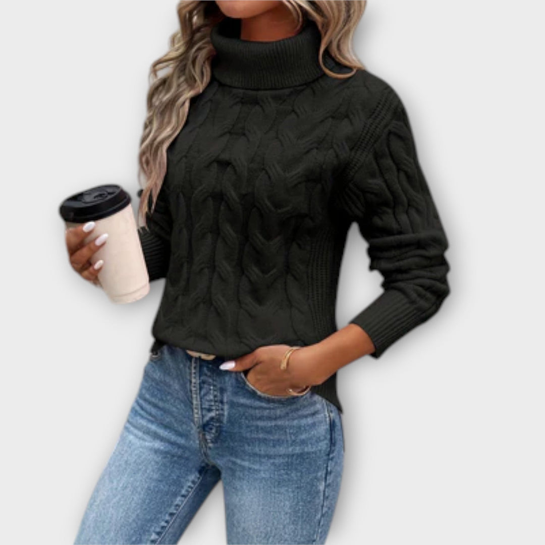 Amelia – Eleganter Pullover mit Rollkragen