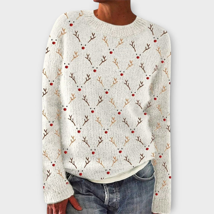 Simone - Warmer Pullover für Weihnachten