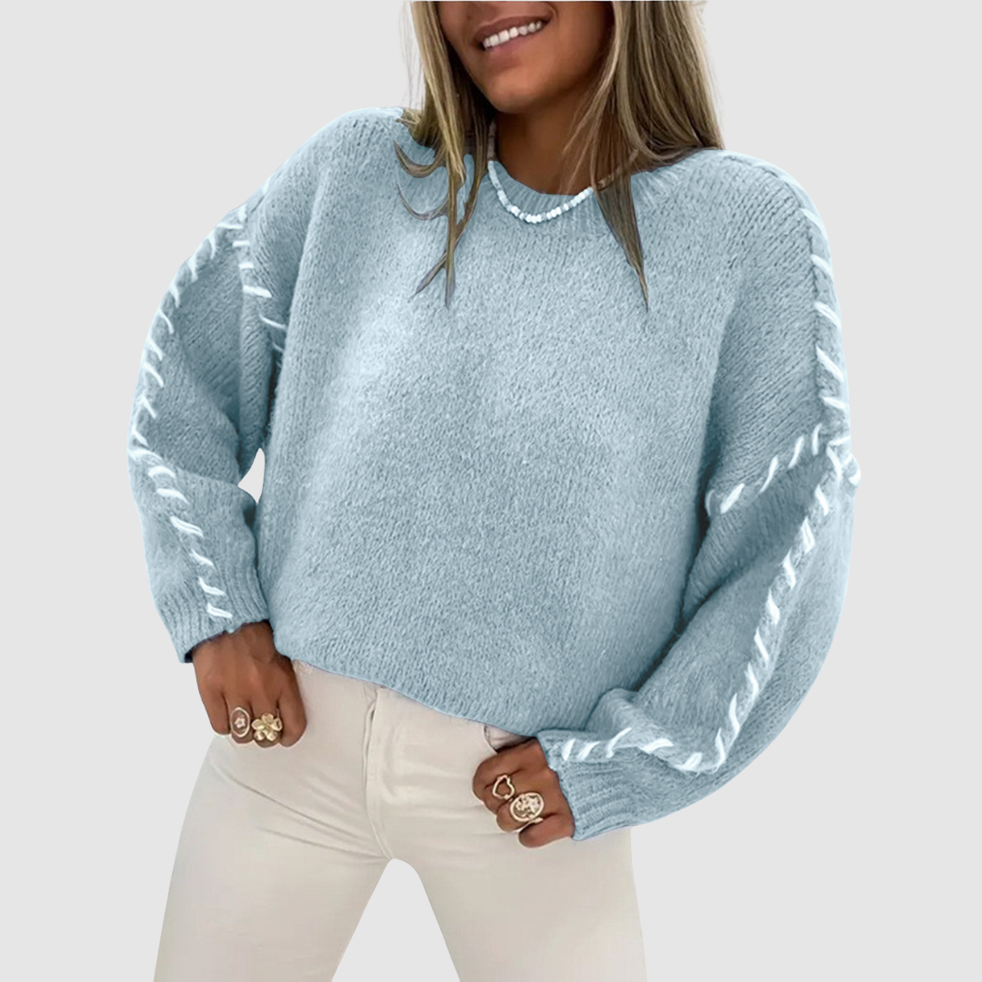 Nela - Bequeme Bluse mit langen Ärmeln