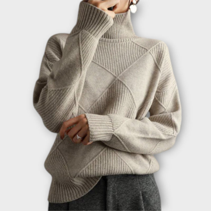 Melanie - Bequemer Rollkragenpullover