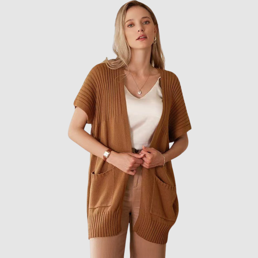 Jasmína - Leichter geflochtener Cardigan