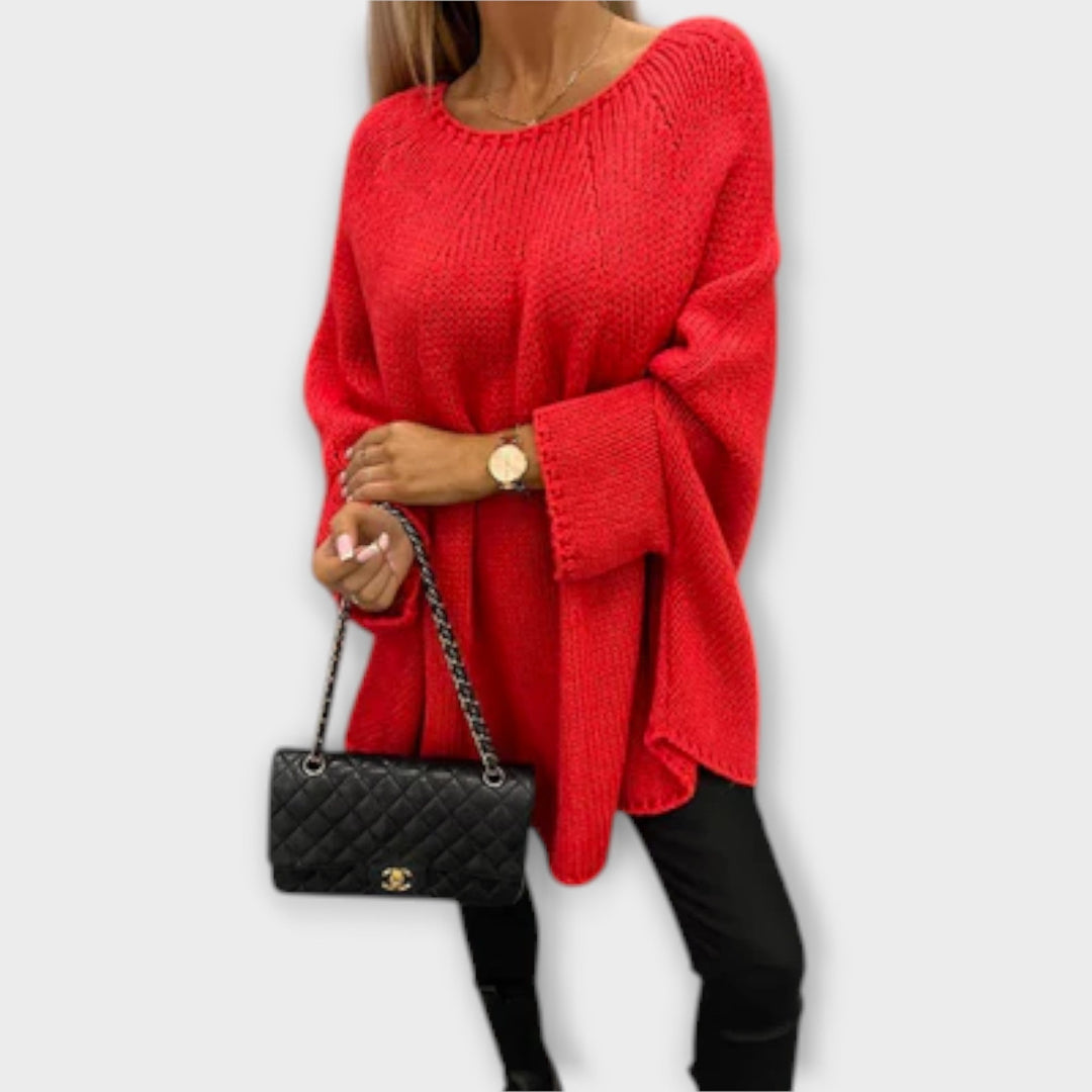 Isabelle - Stylischer Damenpullover mit Rundhalsausschnitt