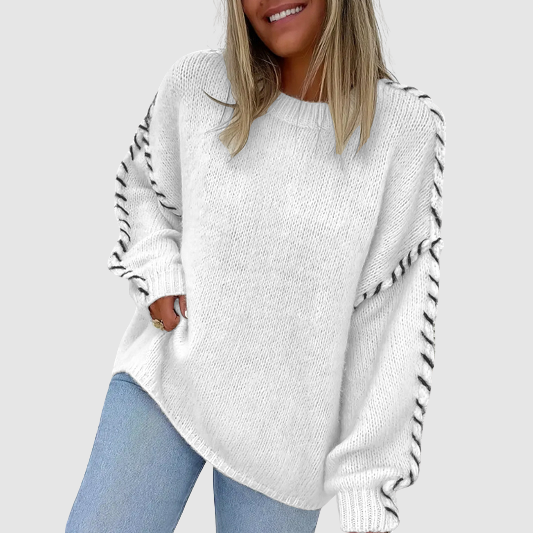 Nela - Bequeme Bluse mit langen Ärmeln