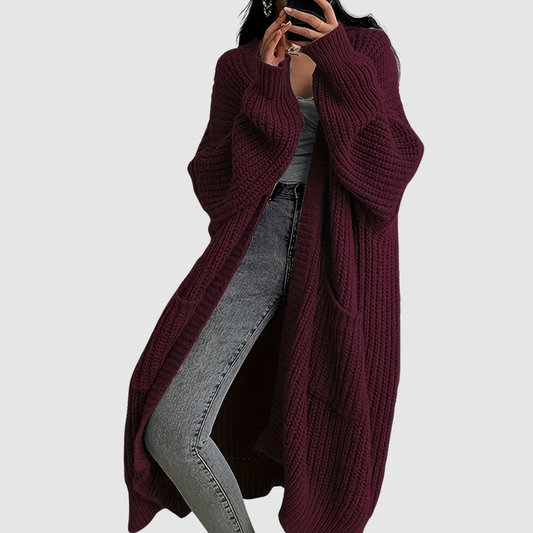 Marie – Bequemer langer Cardigan