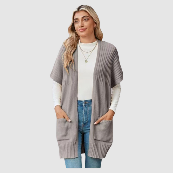 Jasmína - Leichter geflochtener Cardigan