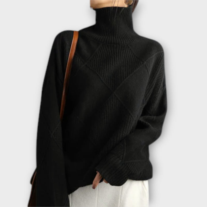 Melanie - Bequemer Rollkragenpullover