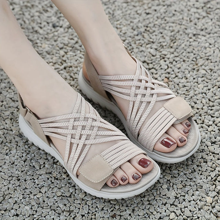 Soline | Sportlich-elegante Sandalen mit hohem Absatz
