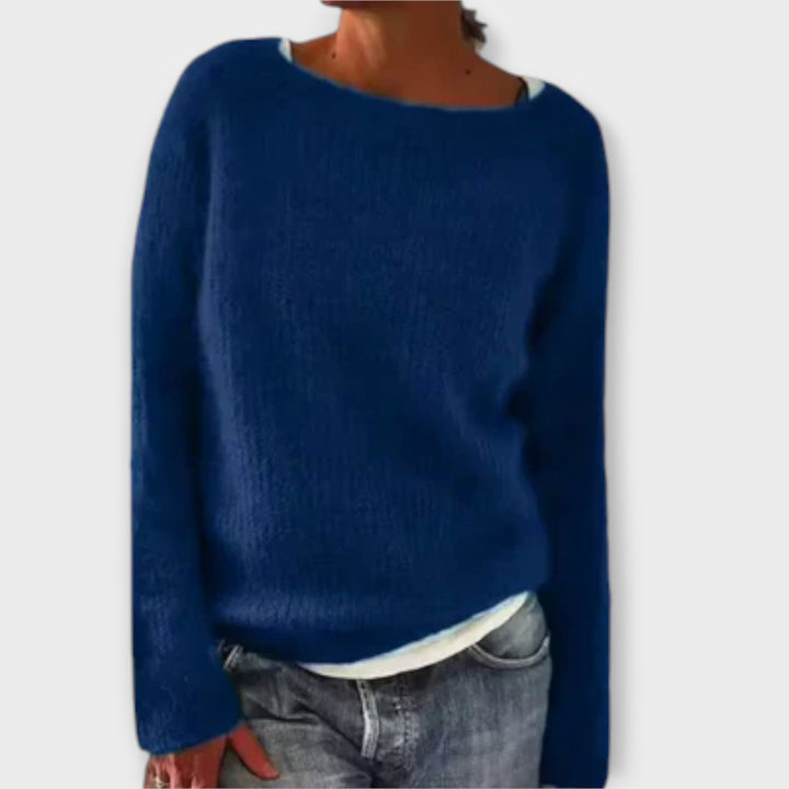 Regine – einheitlicher Strickpullover
