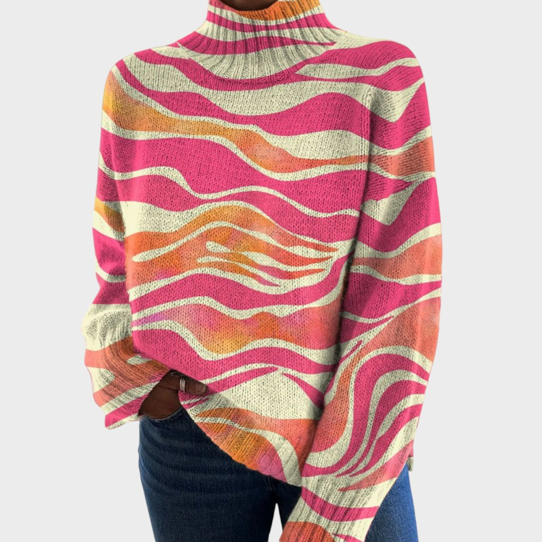 Lúcia - Künstlicher geflochtener Pullover