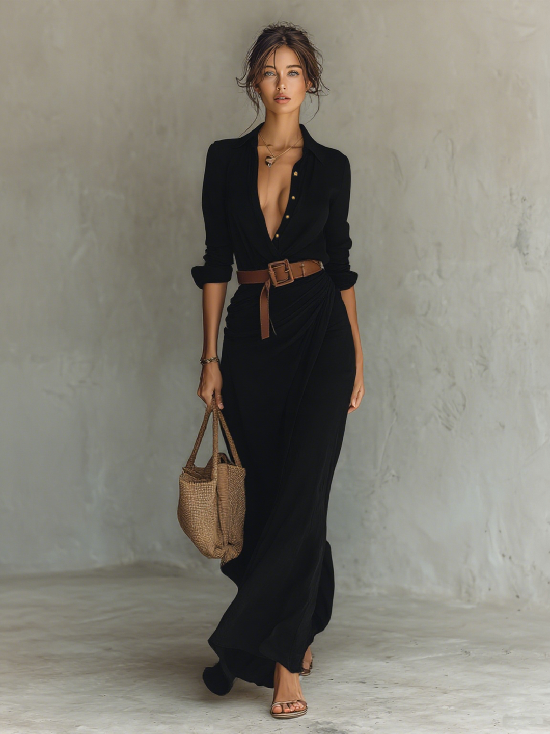 Leonie | Elegantes Maxi Kleid