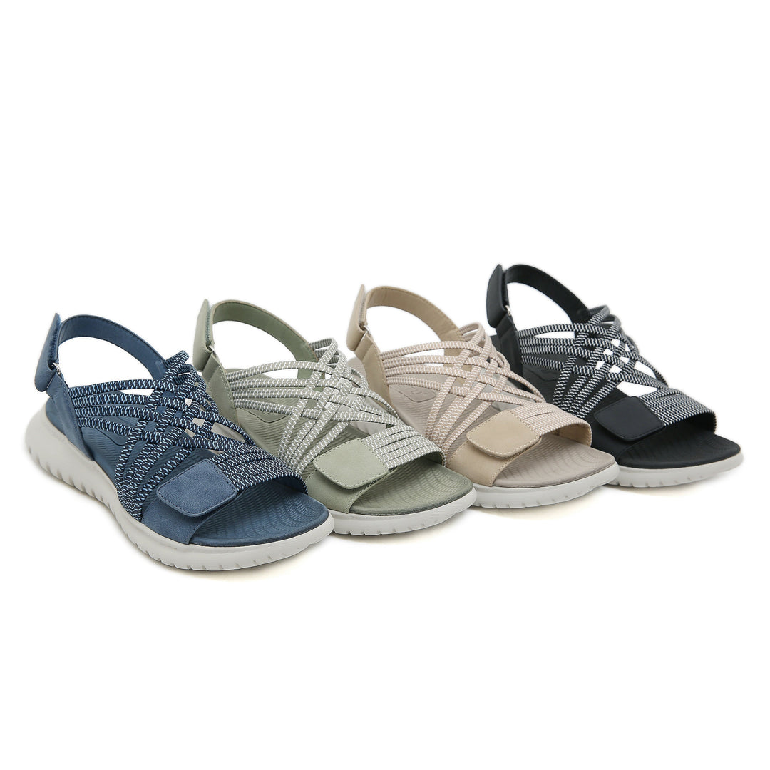 Soline | Sportlich-elegante Sandalen mit hohem Absatz