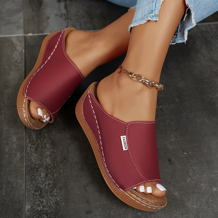 Isabelle | Komfortable Keil-Mules