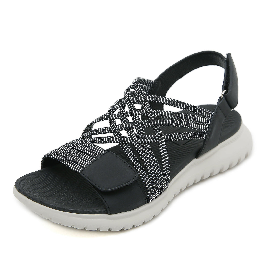 Soline | Sportlich-elegante Sandalen mit hohem Absatz