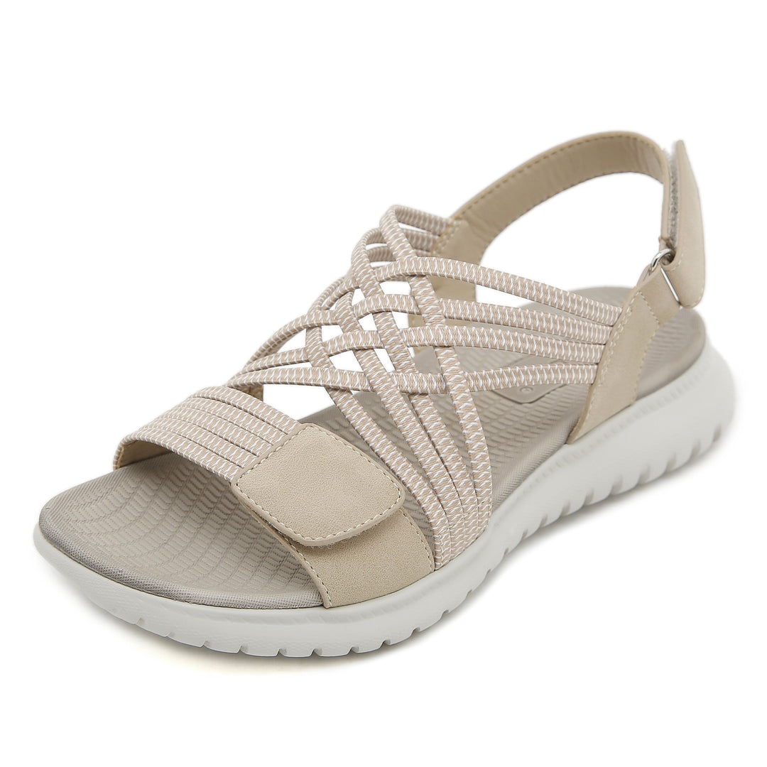 Soline | Sportlich-elegante Sandalen mit hohem Absatz
