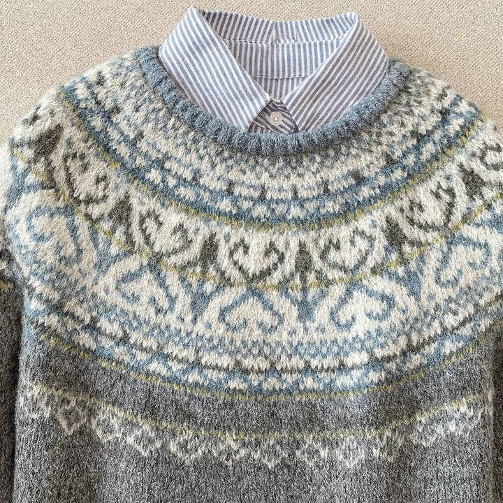 Lucía | Klassischer Vintage-Strickpullover