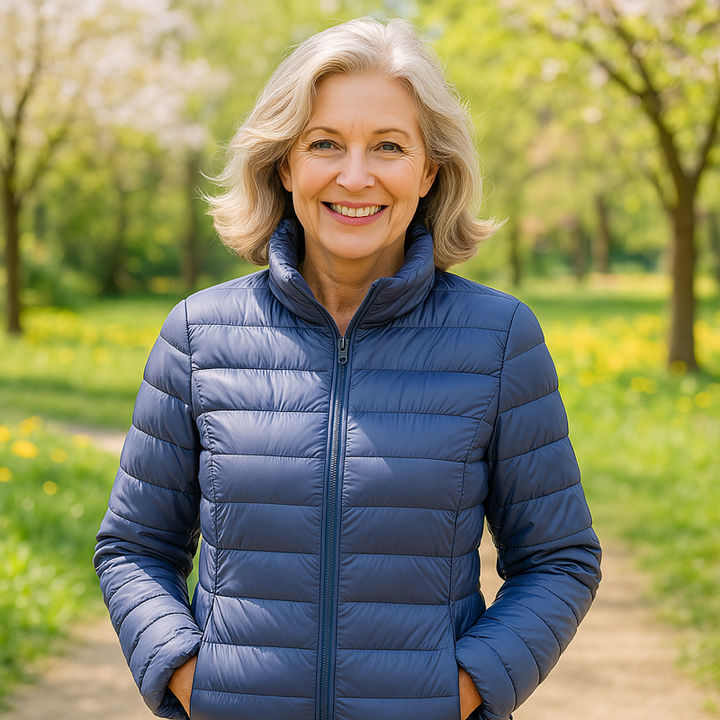 ULLA ÜBERGANGS PADDED JACKE | INDIGO