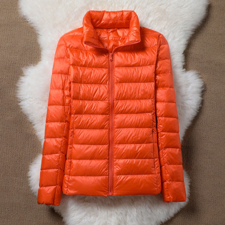 ULLA ÜBERGANGSPADDED JACKE | ORANGE